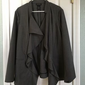 Lane Bryant Dark Gray Blazer size 24